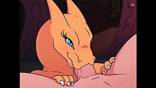 Charizard comprehensive wants all over turn with your cock