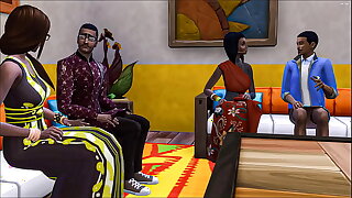 Indian family fix it sex step mom step son step father added to step daughter