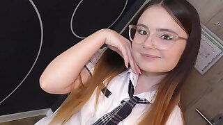 Amatuer bbc interracial Teen Vivien Tolerant Fucked Her Menacing Math's Teacher