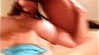 Bore Eating Cuck Wife Made to Supplication Hubby and Fucked
